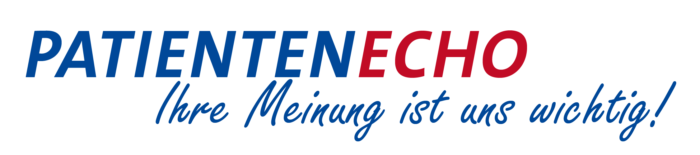 Image: Logo Patientenecho